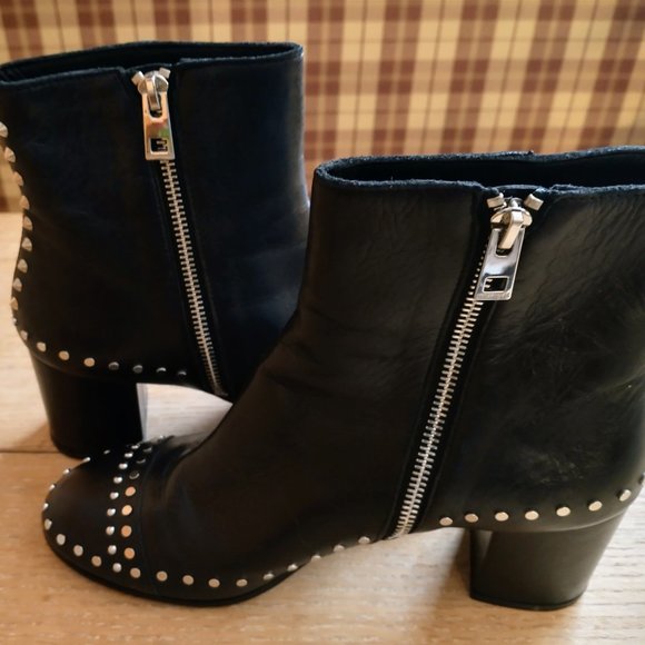 ZADIG & VOLTAIRE studded boots - Picture 5 of 5